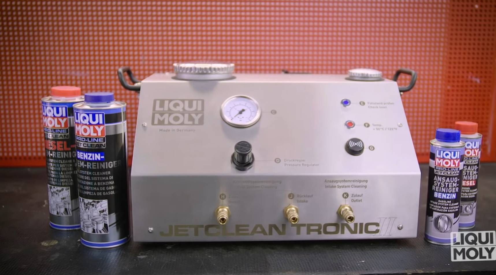 LIQUI MOLY JETCLEAN TRONIC Ⅱ リキモリ ジェットクリーントロニックⅡ導入です ｜四日市で輸入車ならエスビーモータース
